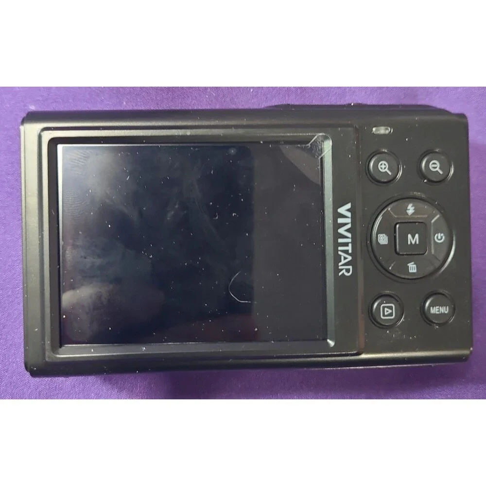 Vivitar VEXV28 48MP Digital Camera Optical Zoom HD Video~Flash~Black~New~